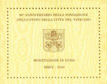 BU set Vaticaan 2009
